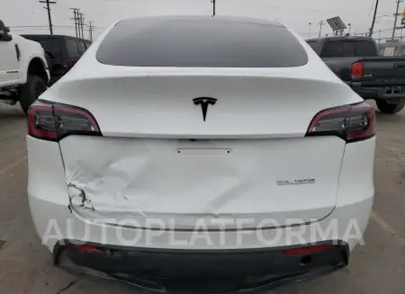 TESLA MODEL Y 2022 vin 7SAYGAEE8NF559588 from auto auction Copart