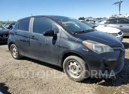 TOYOTA YARIS 2015 vin VNKKTUD31FA034874 from auto auction Copart