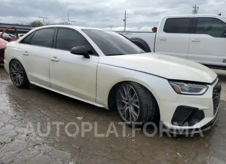 AUDI S4 PREMIUM 2022 vin WAUB4AF43NA007682 from auto auction Copart