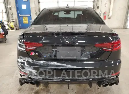 AUDI S4 PRESTIG 2018 vin WAUC4AF47JA075370 from auto auction Copart