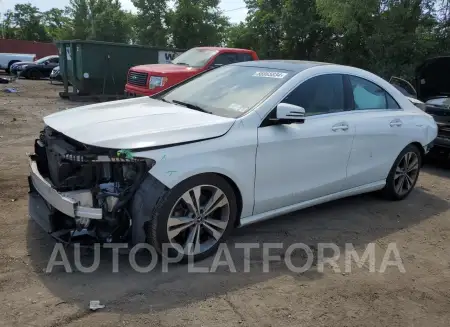 Mercedes-Benz CLA250 2019 2019 vin WDDSJ4GB7KN725336 from auto auction Copart