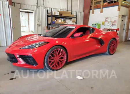 Chevrolet Corvette 2021 2021 vin 1G1YB2D47M5104704 from auto auction Copart