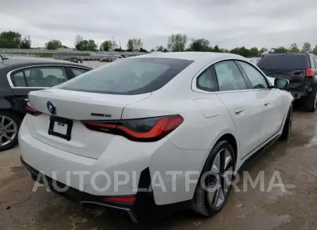 BMW I4 EDRIVE 2023 vin WBY43AW02PFP51239 from auto auction Copart