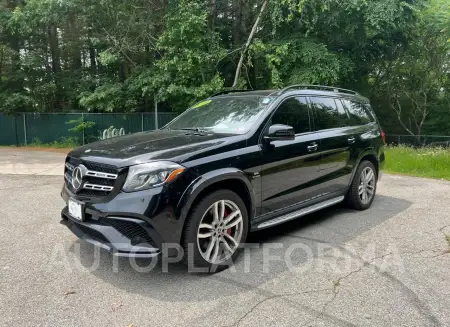 MERCEDES-BENZ GLS 63 AMG 2018 vin 4JGDF7FE1JB078557 from auto auction Copart