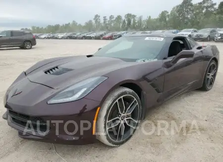 CHEVROLET CORVETTE S 2018 vin 1G1YB2D75J5101709 from auto auction Copart