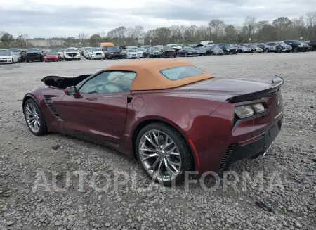 CHEVROLET CORVETTE Z 2016 vin 1G1YS3D62G5604815 from auto auction Copart