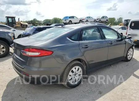 FORD FUSION S 2020 vin 3FA6P0G73LR122757 from auto auction Copart