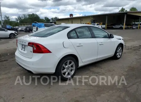 VOLVO S60 2015 vin YV126MFJ6F1343066 from auto auction Copart