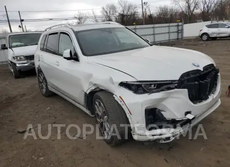 BMW X7 XDRIVE4 2022 vin 5UXCW2C01N9L90255 from auto auction Copart