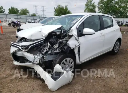 Toyota Yaris 2015 2015 vin VNKKTUD3XFA047123 from auto auction Copart