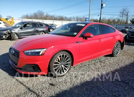 AUDI A5 PREMIUM 2022 vin WAUCBCF51NA016413 from auto auction Copart