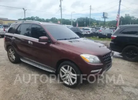 Mercedes-Benz ML350 2015 2015 vin 4JGDA5JB8FA500398 from auto auction Copart