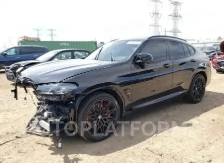 BMW X4M 2022 2022 vin 5YM23EC01N9M75627 from auto auction Copart