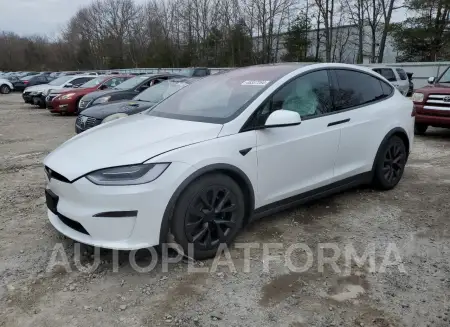 TESLA MODEL X 2023 vin 7SAXCAE58PF377478 from auto auction Copart