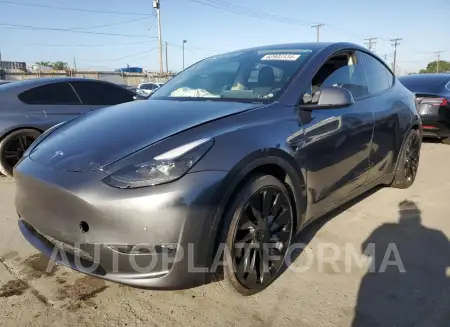 TESLA MODEL Y 2022 vin 7SAYGDEF3NF348289 from auto auction Copart