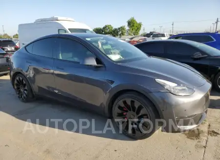 TESLA MODEL Y 2022 vin 7SAYGDEF3NF348289 from auto auction Copart