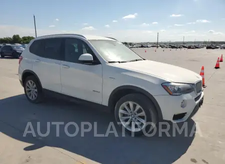 BMW X3 SDRIVE2 2017 vin 5UXWZ7C3XH0V89308 from auto auction Copart