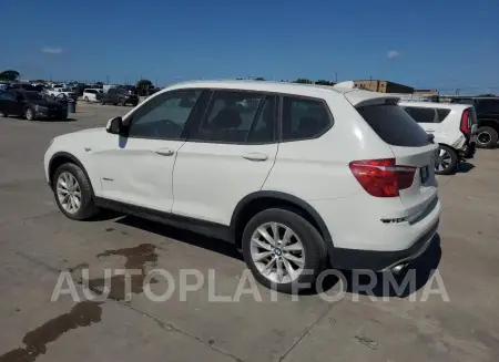 BMW X3 SDRIVE2 2017 vin 5UXWZ7C3XH0V89308 from auto auction Copart