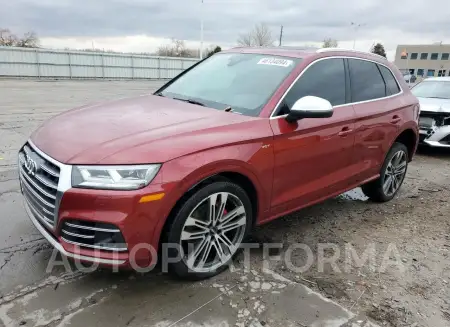 AUDI SQ5 PRESTI 2018 vin WA1C4BFY5J2226433 from auto auction Copart