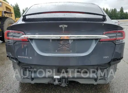 TESLA MODEL X 2017 vin 5YJXCAE22HF038168 from auto auction Copart