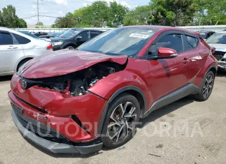 TOYOTA C-HR XLE 2018 vin NMTKHMBX7JR049311 from auto auction Copart