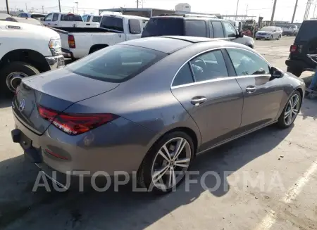 MERCEDES-BENZ CLA 250 2020 vin WDD5J4GB6LN029615 from auto auction Copart