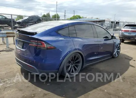 TESLA MODEL X 2022 vin 7SAXCBE53NF360929 from auto auction Copart