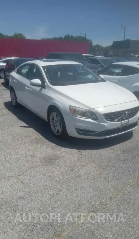 Volvo S60 2015 2015 vin YV1612TK4F2366034 from auto auction Copart