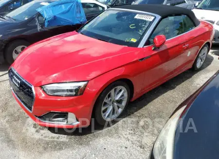 Audi A5 2021 2021 vin WAU2AGF54MN001837 from auto auction Copart