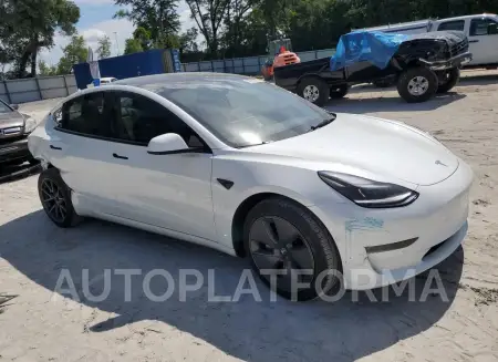 TESLA MODEL 3 2022 vin 5YJ3E1EB8NF328497 from auto auction Copart