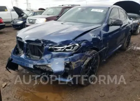 BMW X4M 2022 2022 vin 5UX43DT01N9K07493 from auto auction Copart