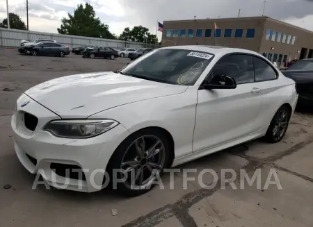 BMW M235XI 2015 vin WBA1J9C56FVX98929 from auto auction Copart