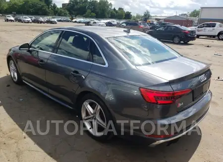 AUDI S4 PREMIUM 2018 vin WAUB4AF45JA003921 from auto auction Copart