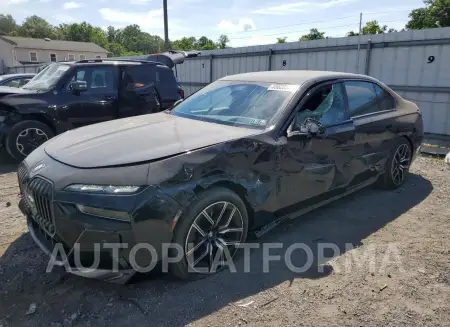 BMW 760XI 2024 2024 vin WBA33EJ03RCR95382 from auto auction Copart