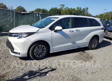 Toyota Sienna XLE 2023 2023 vin 5TDYRKEC4PS171705 from auto auction Copart