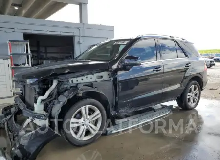 Mercedes-Benz ML350 2015 2015 vin 4JGDA5JB9FA610070 from auto auction Copart