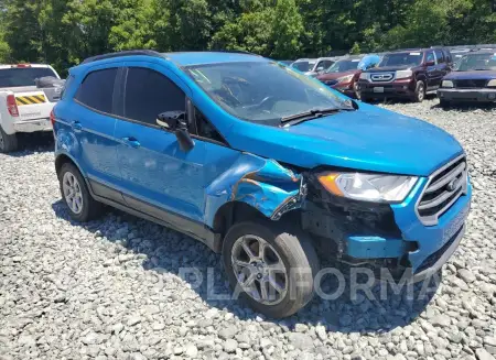 FORD ECOSPORT S 2018 vin MAJ3P1TE5JC185898 from auto auction Copart