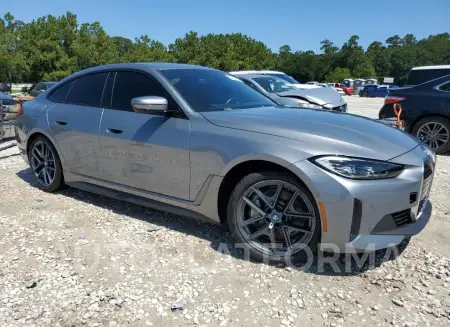 BMW I4 EDRIVE 2023 vin WBY43AW08PFP71060 from auto auction Copart