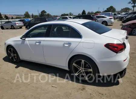 MERCEDES-BENZ A 220 2022 vin W1K3G4EB7NJ326640 from auto auction Copart