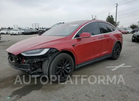 TESLA MODEL X 2018 vin 5YJXCBE25JF104059 from auto auction Copart