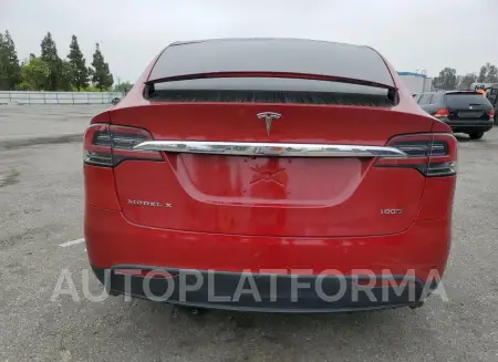 TESLA MODEL X 2018 vin 5YJXCBE25JF104059 from auto auction Copart