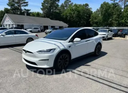 Tesla Model X 2022 2022 vin 7SAXCBE62NF362440 from auto auction Copart