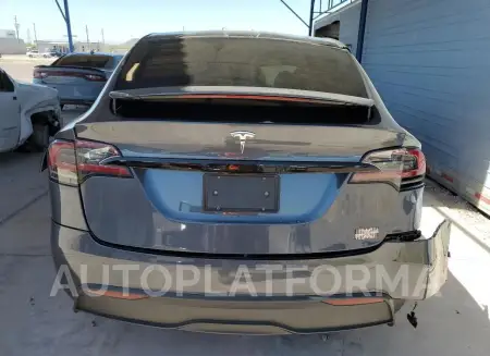 TESLA MODEL X 2022 vin 7SAXCBE69NF351564 from auto auction Copart