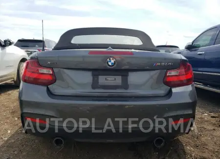 BMW M240XI 2017 vin WBA2L3C39HV667913 from auto auction Copart