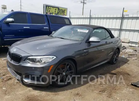 BMW M240XI 2017 vin WBA2L3C39HV667913 from auto auction Copart