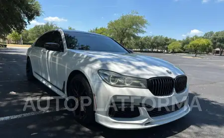 BMW 750I 2016 2016 vin WBA7F0C57GGM20387 from auto auction Copart