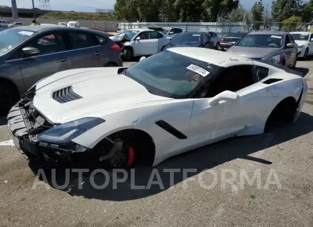 Chevrolet Corvette 2019 2019 vin 1G1YB2D71K5120744 from auto auction Copart