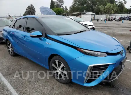 TOYOTA MIRAI 2017 vin JTDBVRBD1HA001968 from auto auction Copart