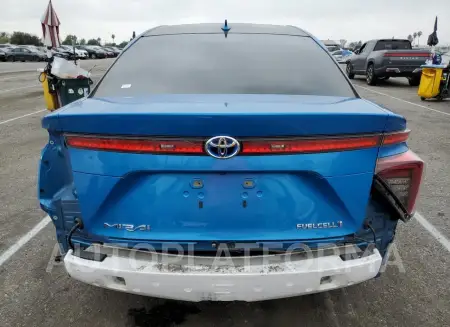 TOYOTA MIRAI 2017 vin JTDBVRBD1HA001968 from auto auction Copart