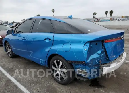 TOYOTA MIRAI 2017 vin JTDBVRBD1HA001968 from auto auction Copart